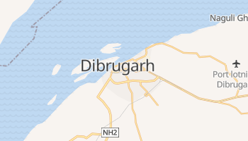 Dibrugarh - szczegółowa mapa Google