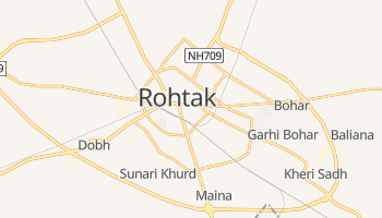 Rohtak - szczegółowa mapa Google