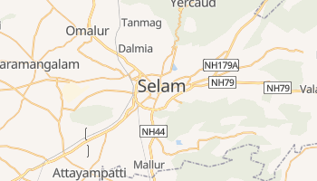 Salem - szczegółowa mapa Google