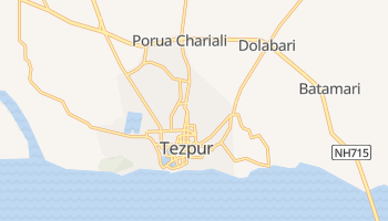 Tezpur - szczegółowa mapa Google