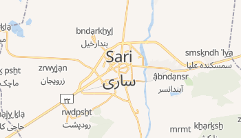 Sari - szczegółowa mapa Google