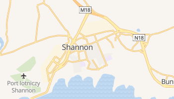 Shannon - szczegółowa mapa Google