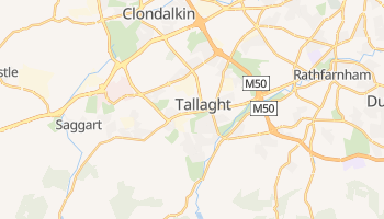 Tallaght - szczegółowa mapa Google
