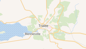 Tralee - szczegółowa mapa Google