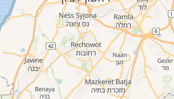 Rechowot - szczegółowa mapa Google