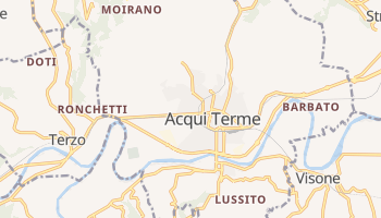Acqui Terme - szczegółowa mapa Google