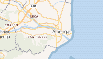 Albenga - szczegółowa mapa Google
