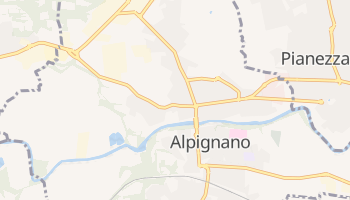 Alpignano - szczegółowa mapa Google