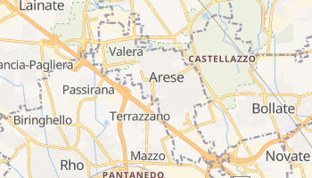 Arese - szczegółowa mapa Google