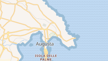 Augusta - szczegółowa mapa Google