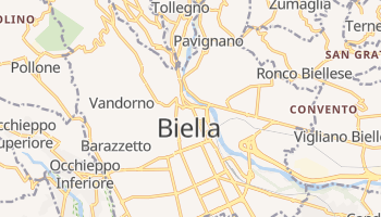 Biella - szczegółowa mapa Google