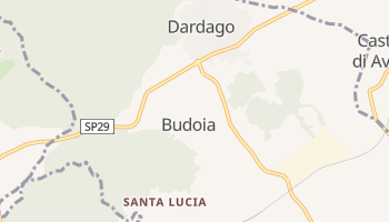 Budoia - szczegółowa mapa Google
