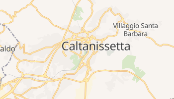 Caltanissetta - szczegółowa mapa Google