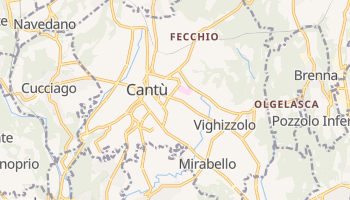 Cantù - szczegółowa mapa Google