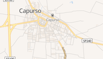 Capurso - szczegółowa mapa Google