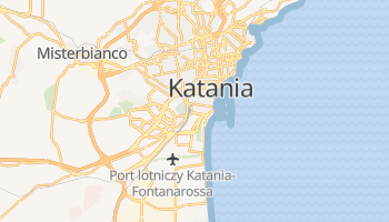 Katania - szczegółowa mapa Google