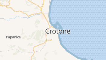 Crotone - szczegółowa mapa Google