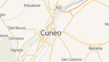 Cuneo - szczegółowa mapa Google