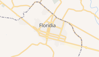 Floridia - szczegółowa mapa Google