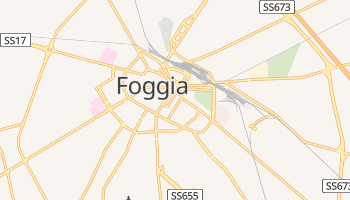 Foggia - szczegółowa mapa Google