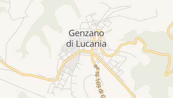 Genzano di Lucania - szczegółowa mapa Google