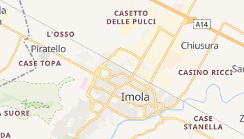 Imola - szczegółowa mapa Google
