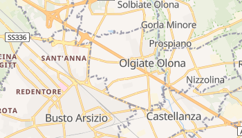 Olgiate Olona - szczegółowa mapa Google
