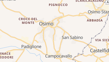 Osimo - szczegółowa mapa Google