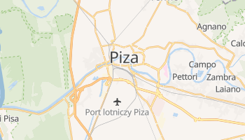 Piza - szczegółowa mapa Google
