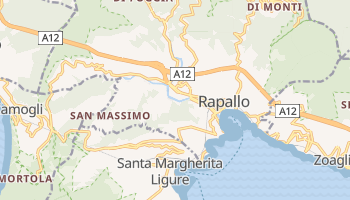 Rapallo - szczegółowa mapa Google