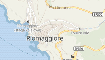 Riomaggiore - szczegółowa mapa Google