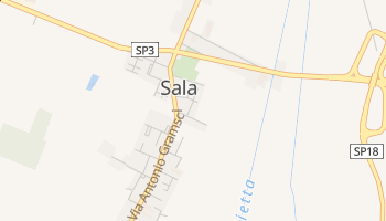 Sala Bolognese - szczegółowa mapa Google
