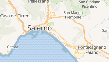 Salerno - szczegółowa mapa Google