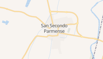 San Secondo Parmense - szczegółowa mapa Google