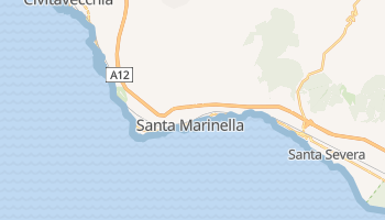 Santa Marinella - szczegółowa mapa Google