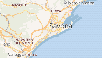 Savona - szczegółowa mapa Google