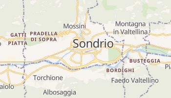 Sondrio - szczegółowa mapa Google