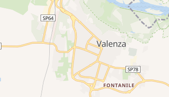 Valenza - szczegółowa mapa Google