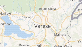 Varese - szczegółowa mapa Google