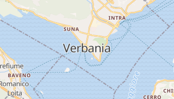 Verbania - szczegółowa mapa Google
