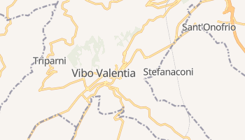 Vibo Valentia - szczegółowa mapa Google