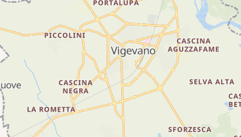 Vigevano - szczegółowa mapa Google