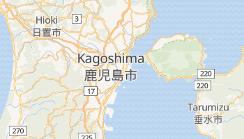 Kagoshima - szczegółowa mapa Google