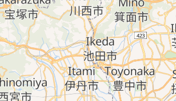 Kawanishi - szczegółowa mapa Google