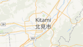 Kitami - szczegółowa mapa Google