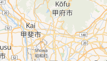 Kōfu - szczegółowa mapa Google