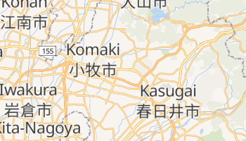 Komaki - szczegółowa mapa Google