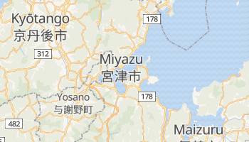 Miyazu - szczegółowa mapa Google