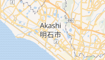 Nishiwaki - szczegółowa mapa Google