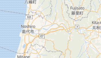 Noshiro - szczegółowa mapa Google